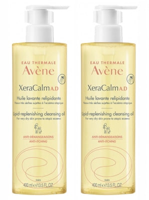 【AVENE】 XERACALM A.D HUILE LAVANTE RELIPIDANTE 400ml <13.53 fl oz> 2pc