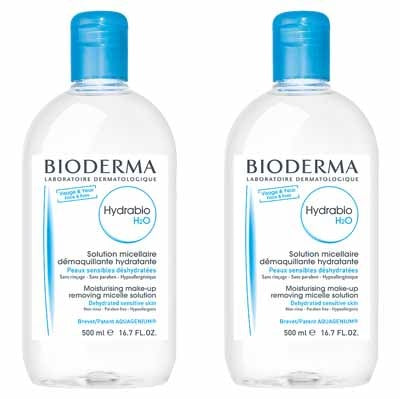 【BIODERMA】 HYDRABIO H2O 500ml <16.9 fl oz> 2pc
