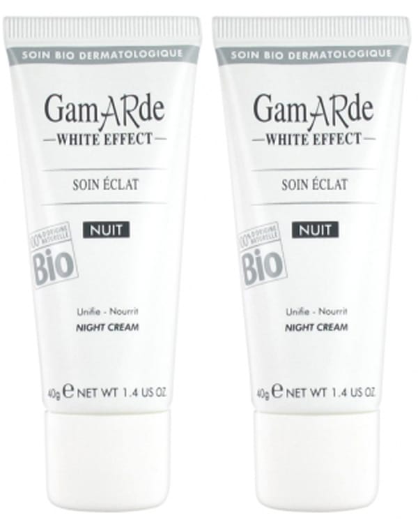 【GAMARDE】WHITE EFFECT SOIN ECLAT NUIT 40ml <1.4 fl oz> 2pc