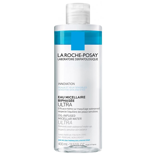 【LA ROCHE POSAY】EAU MICELLAIRE BIPHASEE ULTRA PEAUX SENSIBLES 400ml <13.53 fl oz>