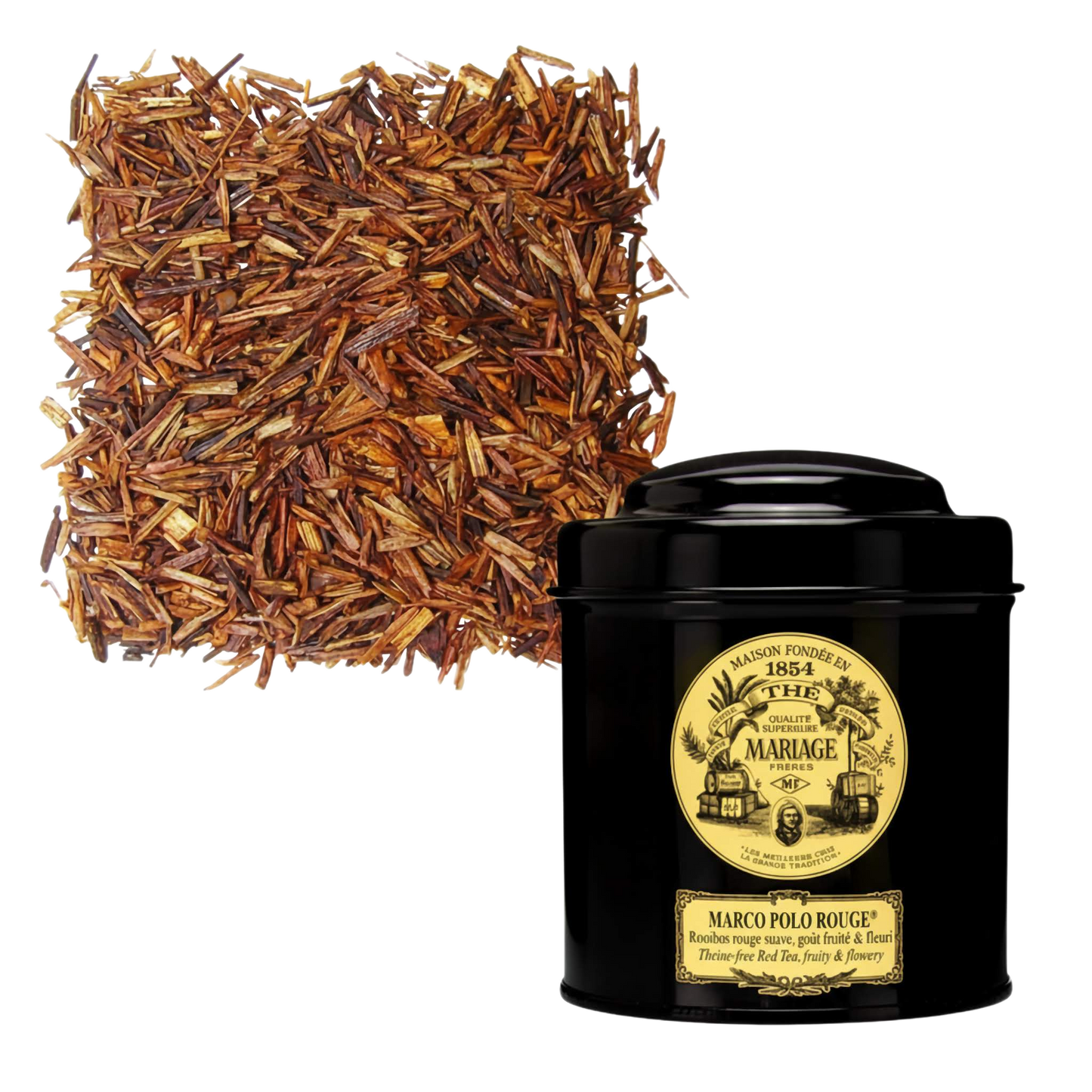 【Mariage Frères】Marco Polo Rouge® Caffeine-Free Red Tea - 100 g <3.5 oz>