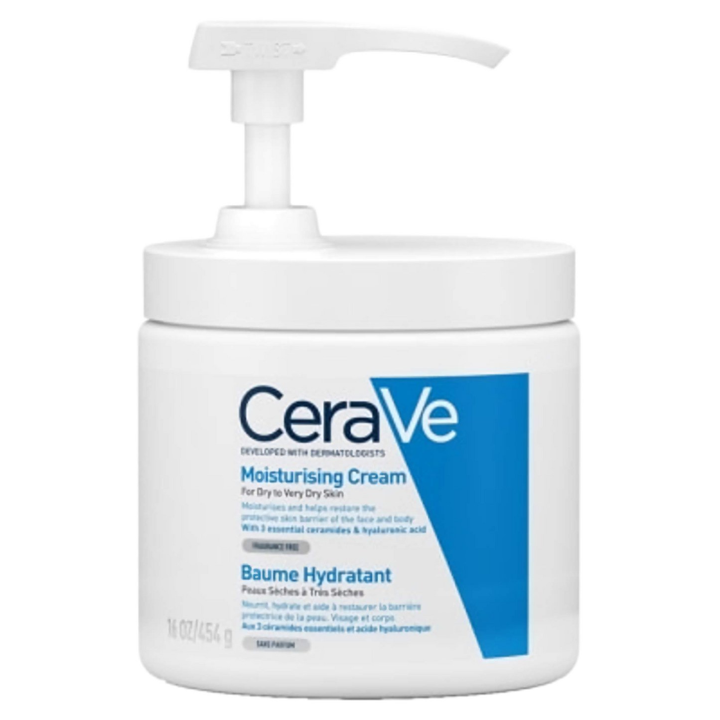 【CeraVe】 MOISTURISING CREAM WITH POMP 454ml <15.35 fl oz>