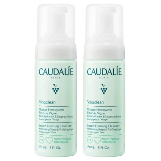 【CAUDALIE】VIONCLEAN 潔淨慕斯 150ml <5 fl oz> 2件裝