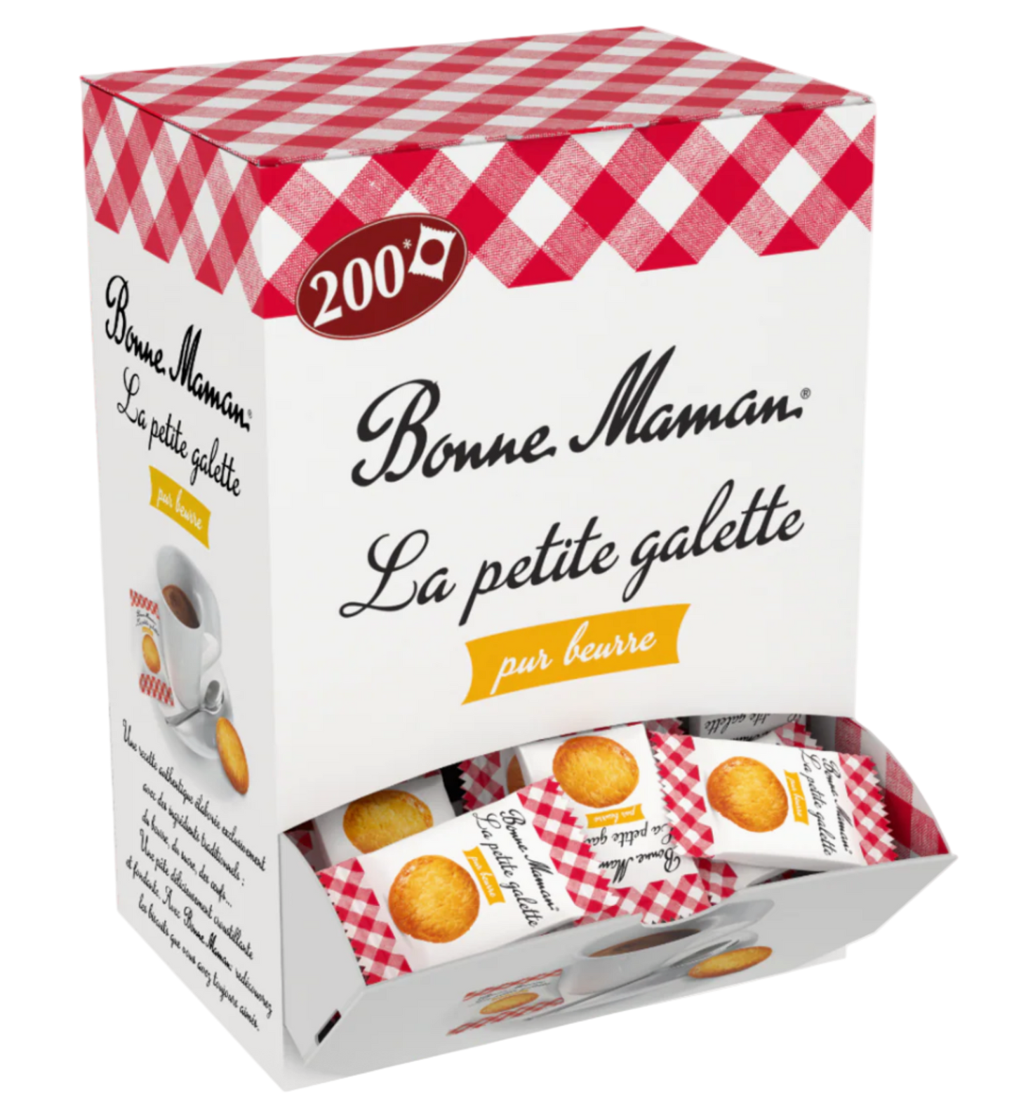 【BONNE MAMAN】BONNE MAMAN LA PETITE GALETTE BOITE DE 200