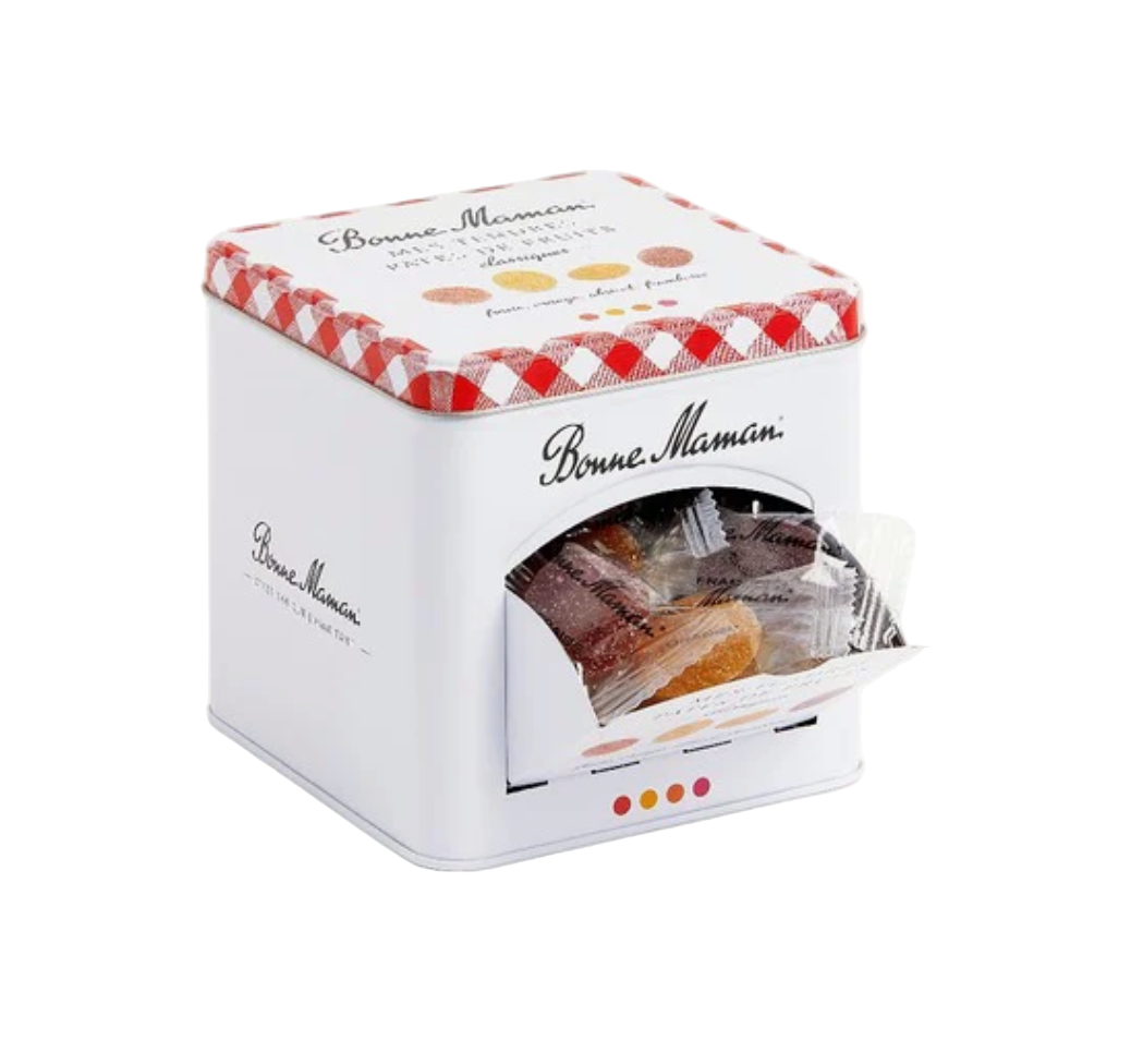 【BONNE MAMAN】MES TENDRES PATES DEFRUITS CLASSIQUES (FRAISE, ORANGE, ABRICOT, FRAMBOISE) 400g <14 oz>