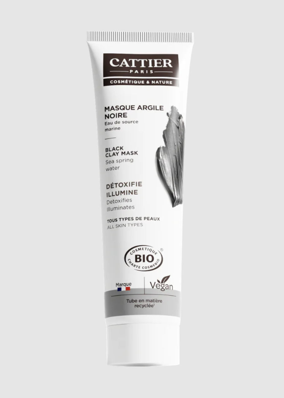 【Cattier】Black Clay Mask 100 mL <3.4 fl oz>