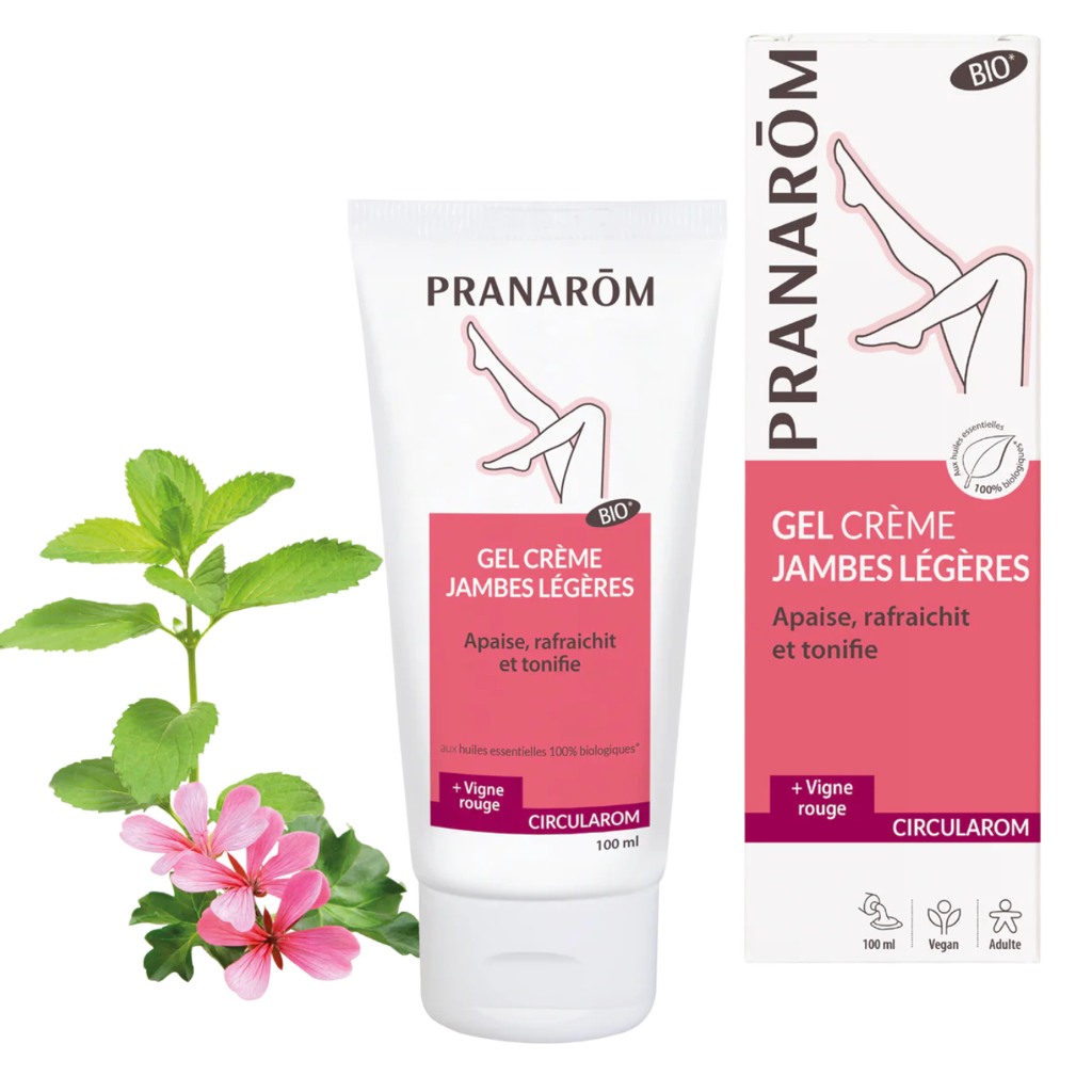 【Pranarôm】CIRCULAROM Organic Light Legs Cream Gel 100 mL <3.4 fl oz>