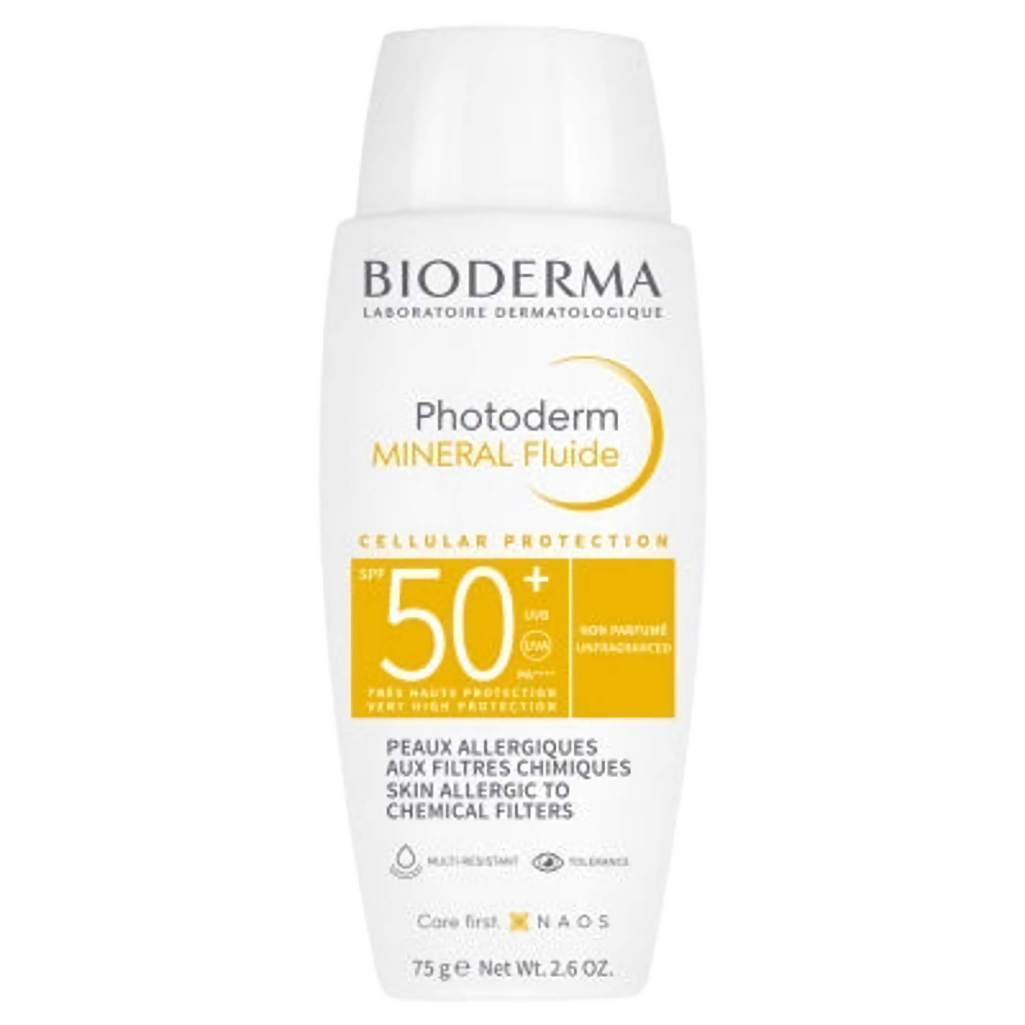 【BIODERMA】PHOTODERM MINERAL FLUIDE SPF50 75ml <2.54 fl oz>