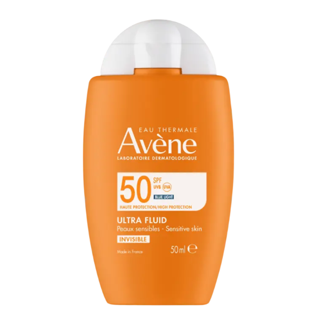 【Avène】Protection Solaire Ultra Fluide Invisible PS SPF50+ (Sans Parfum) 50 mL <1.7 fl oz>