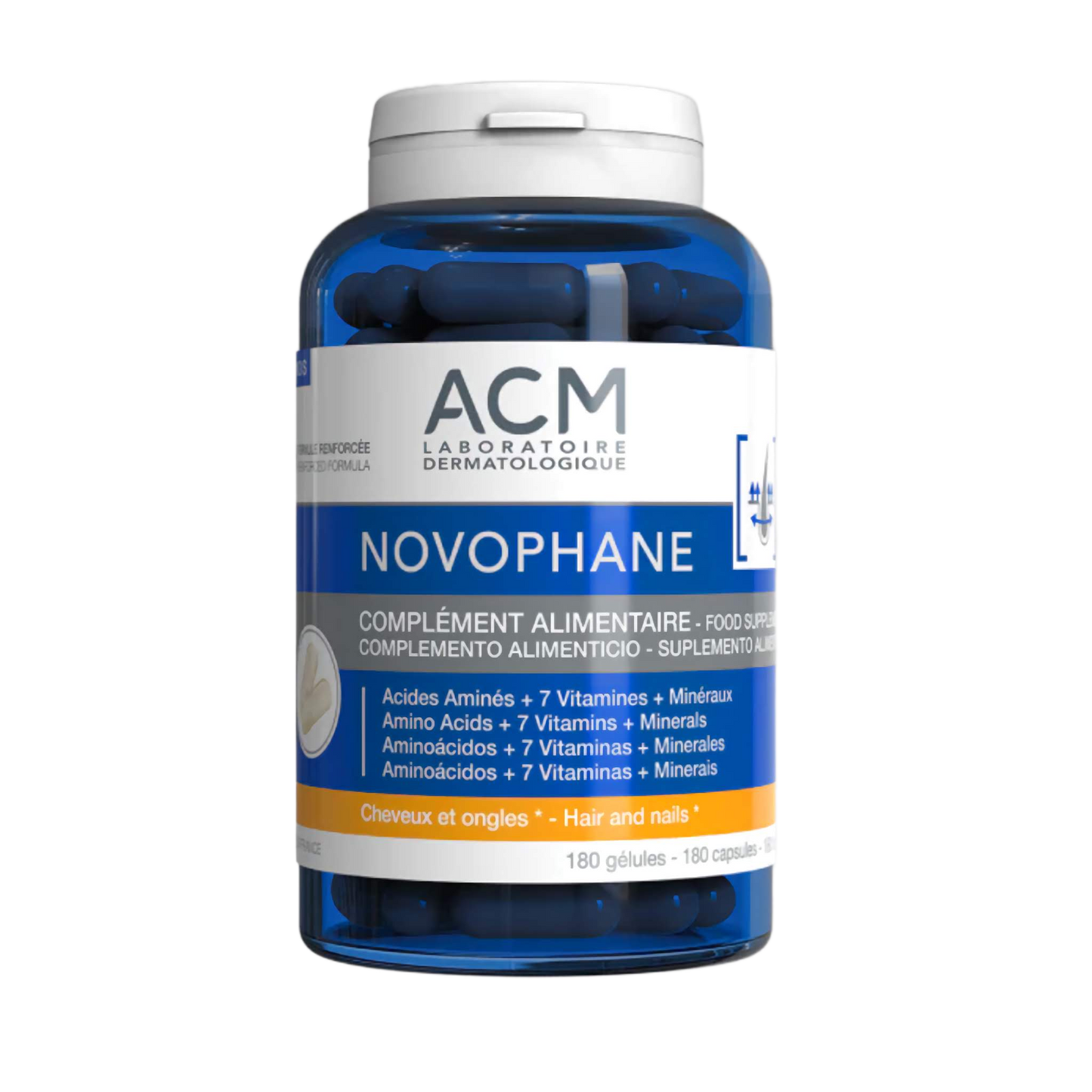 【ACM】Novophane Capsules - Hair & Nails Dietary Supplement (180 caps)