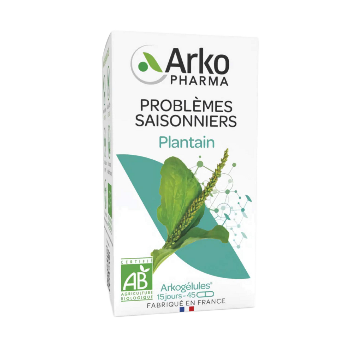 【Arkopharma】阿科膠囊 車前草 45 粒