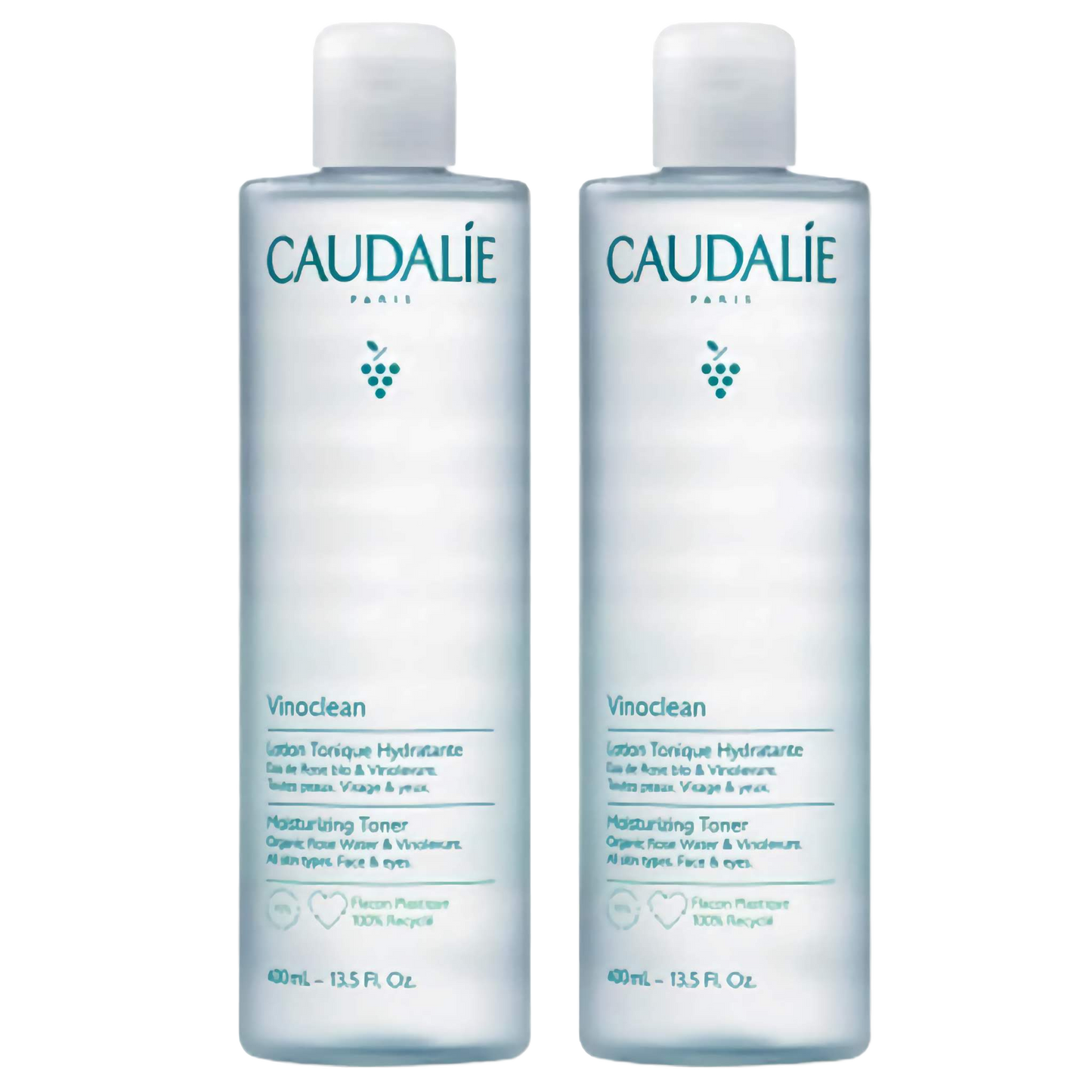【CAUDALIE】VINOCLEAN LOTION TONIQUE HYDRATANTE - 400ml <13.53 fl oz> 2pc