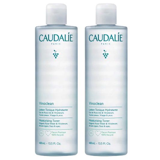 【CAUDALIE】VINOCLEAN 保湿爽肤水 - 400ml <13.53 fl oz> 2件装