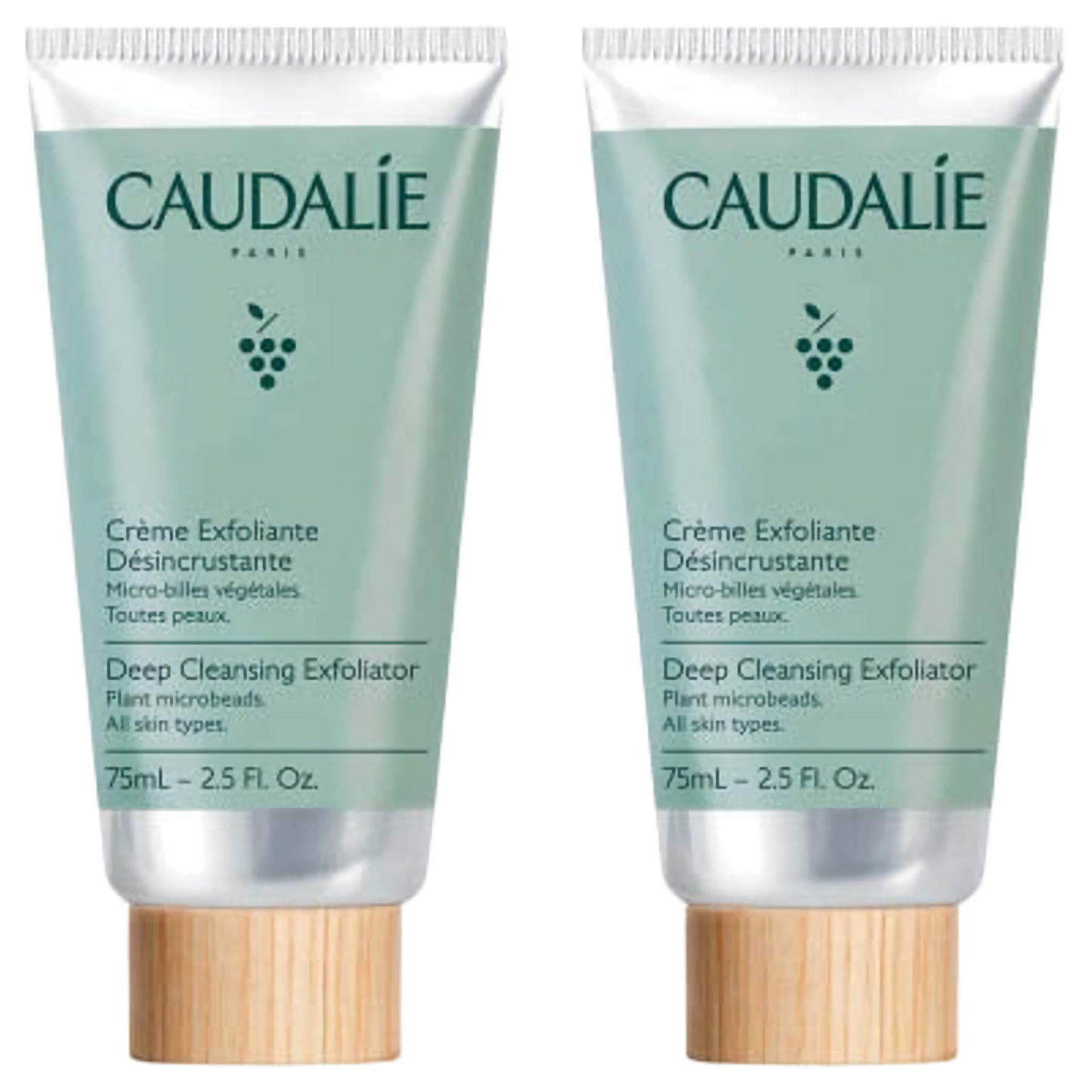 【CAUDALIE】CREME EXFOLIANTE DESINCRUSTANTE - VINOCLEAN 75ml <2.54 fl oz> 2pc