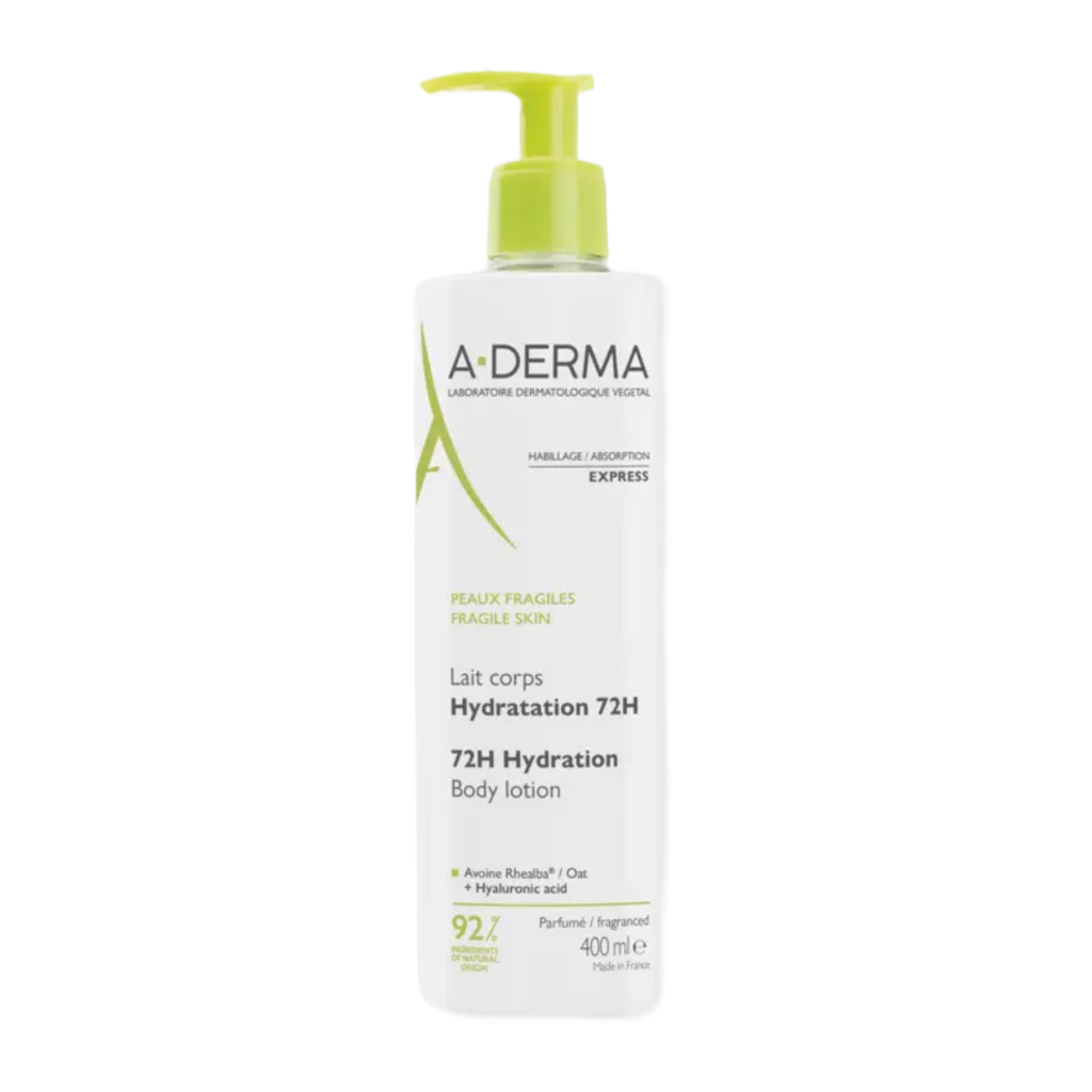 【A-DERMA】Les Indispensables 72H Hydration Body Lotion Fragile Skin 400 mL <13.5 fl oz>