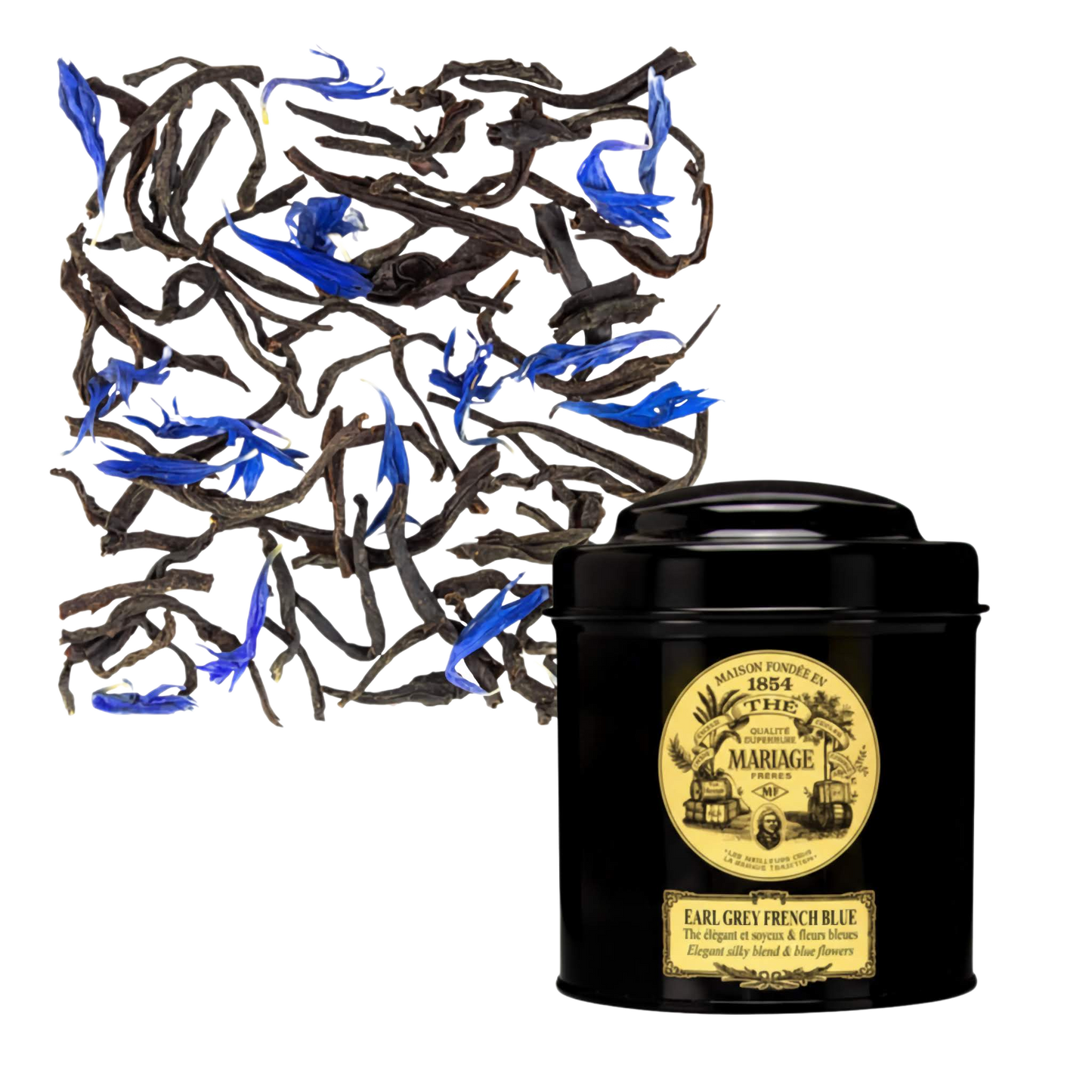 【Mariage Frères】Earl Grey French Blue® Scented Black Tea - 100 g <3.5 oz>