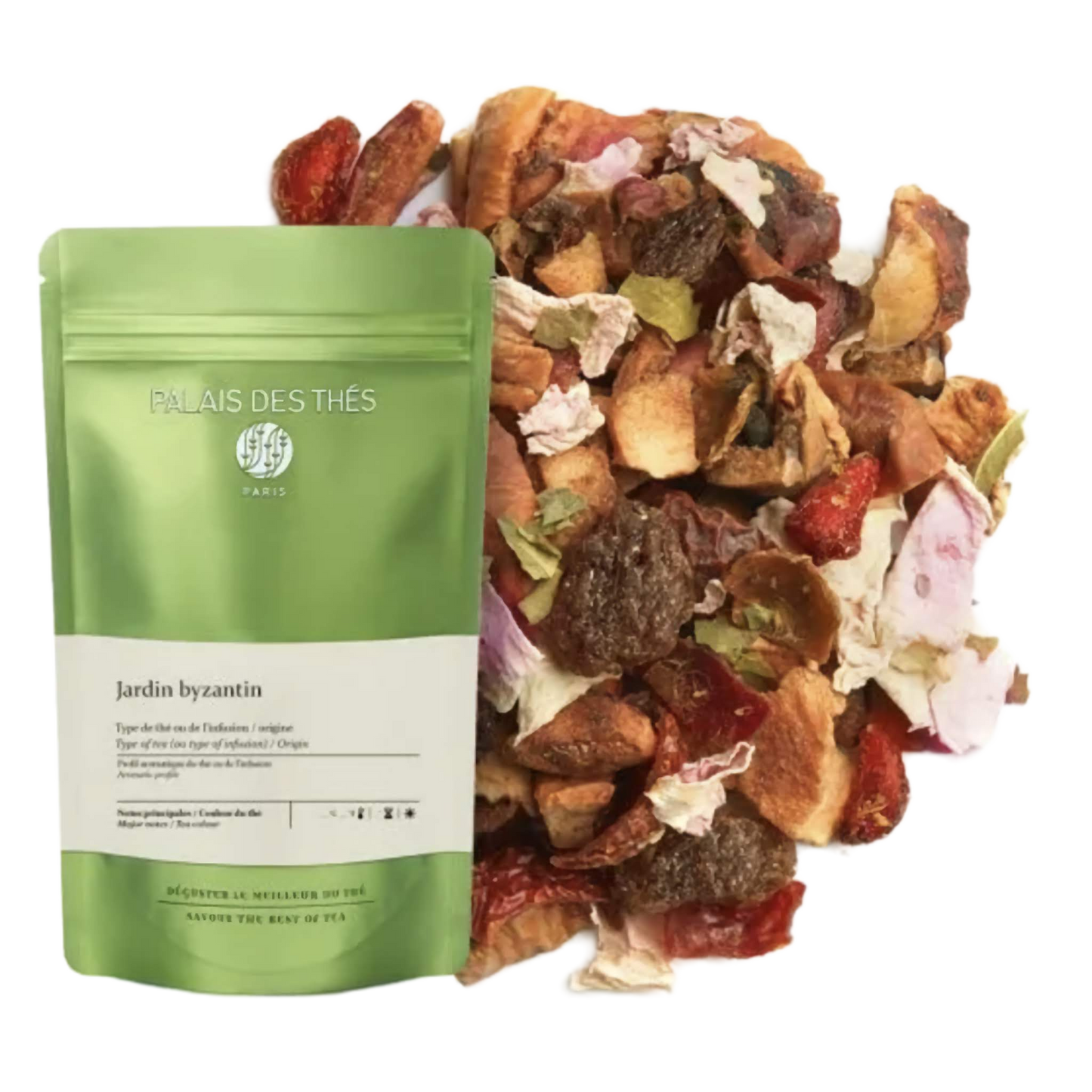 【Palais des Thés】拜占庭花园有机茶 100 g <3.53 oz>