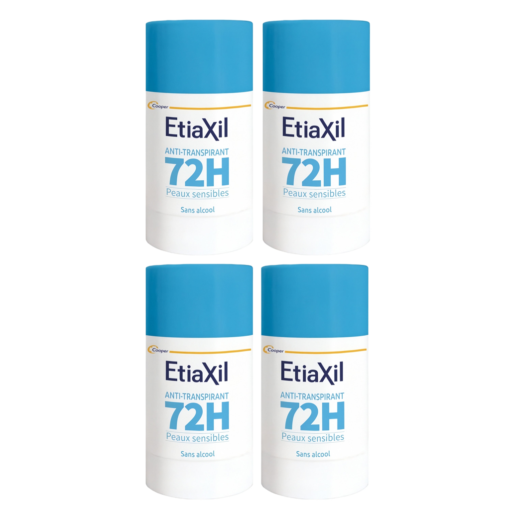 【Etiaxil】72H Anti-Perspirant Deodorant Stick 40 mL <1.4 fl oz> 4pc Set