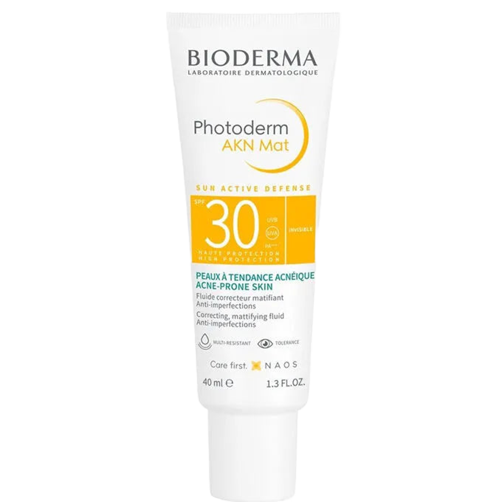 【Bioderma】Photoderm AKN Mat 防曬霜 SPF30 40 mL <1.4 fl oz>