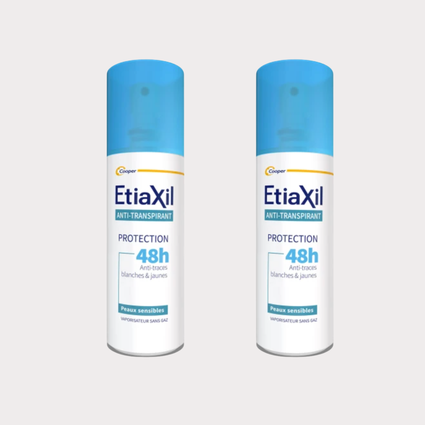 【Etiaxil】48小时无气体抗汗喷雾除臭剂 100 mL <3.4 fl oz> 2件套