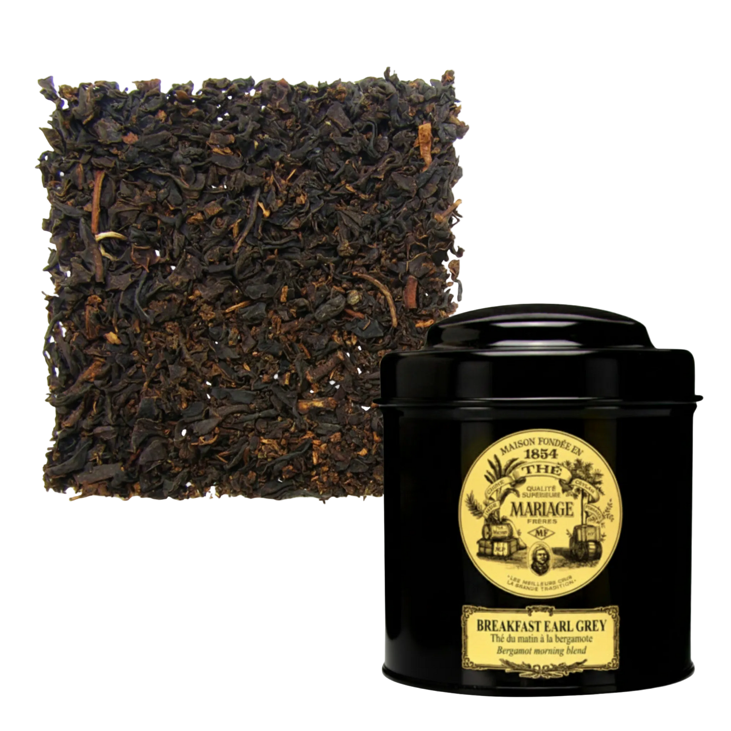 【Mariage Frères】Thé Noir Breakfast Earl Grey -Boîte Métallique- 100 g <3.53 oz>