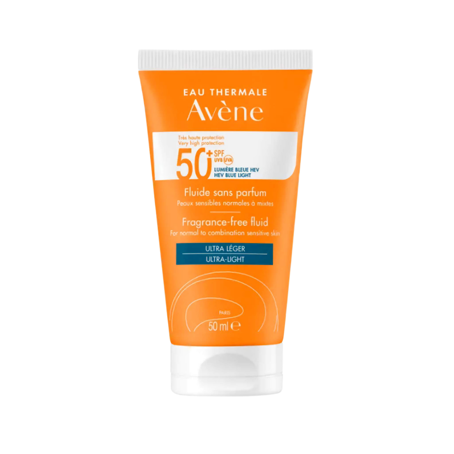 【AVENE】 FLUIDE SANS PARFUM SPF50+ 50ml <1.69 fl oz>
