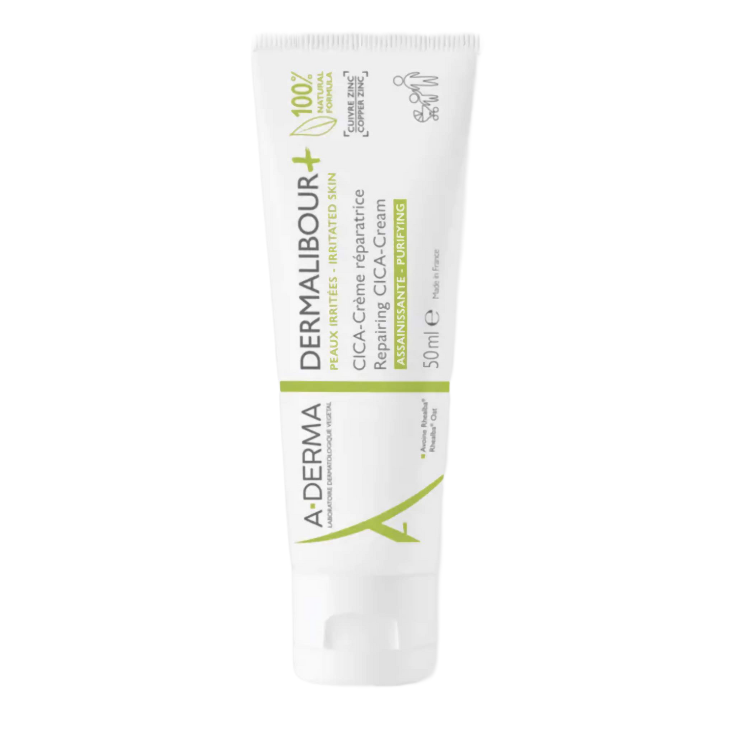 【A-DERMA】Dermalibour+ 修復淨化乳霜 50 mL <1.7 fl oz>