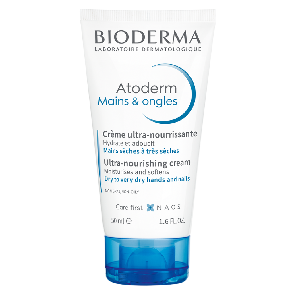 【Bioderma】Atoderm 手部及指甲修護霜 50 mL <1.7 fl oz>