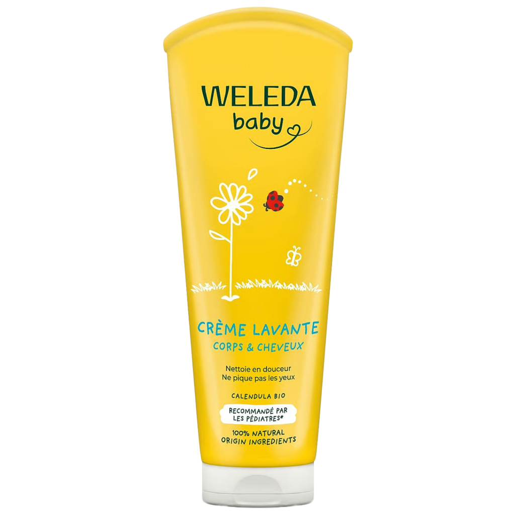 【Weleda】Calendula Gentle Cleansing Cream Body & Hair 200 mL <6.8 fl oz>