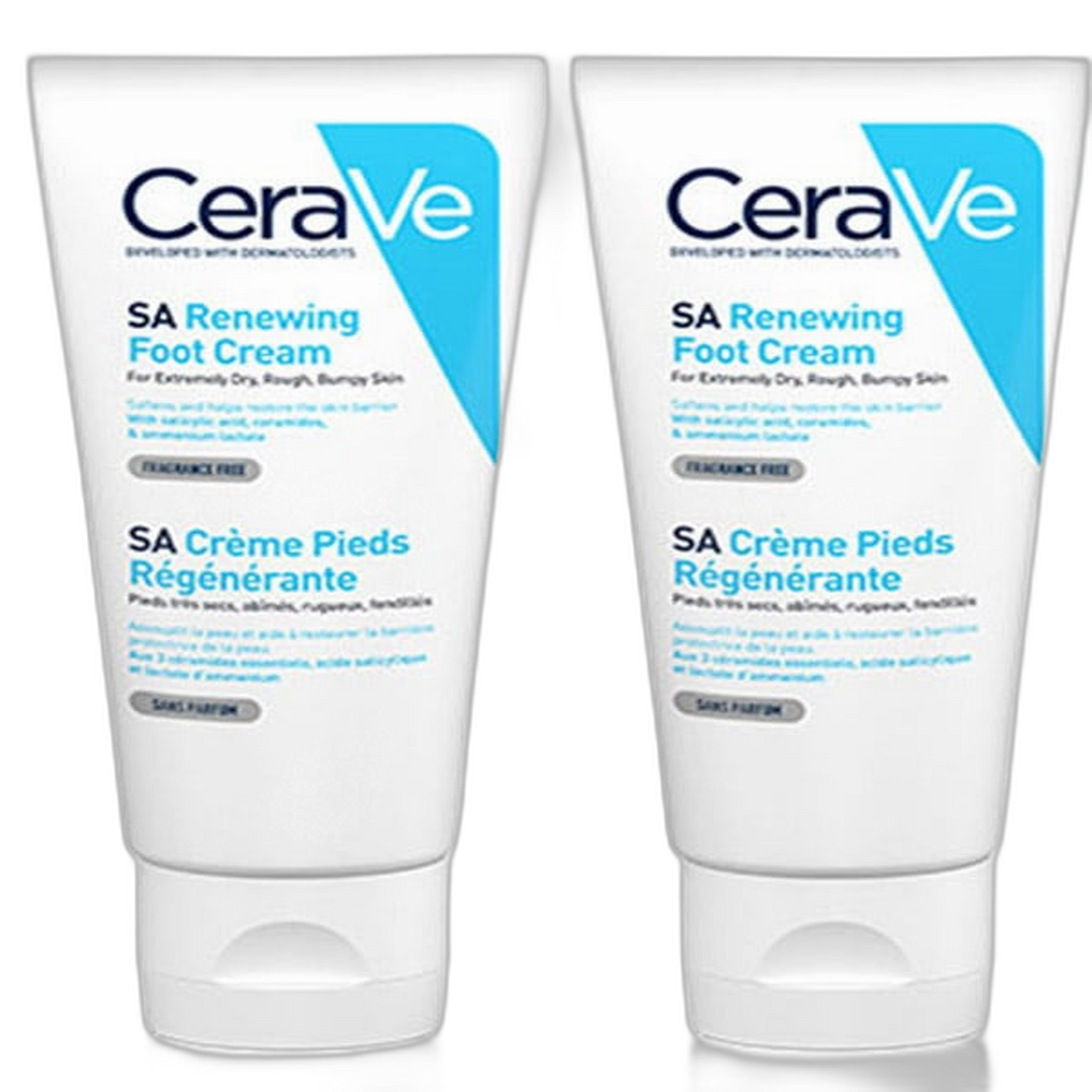 【CeraVe】更新足部护肤霜 88 mL <3.0 fl oz> 2件套