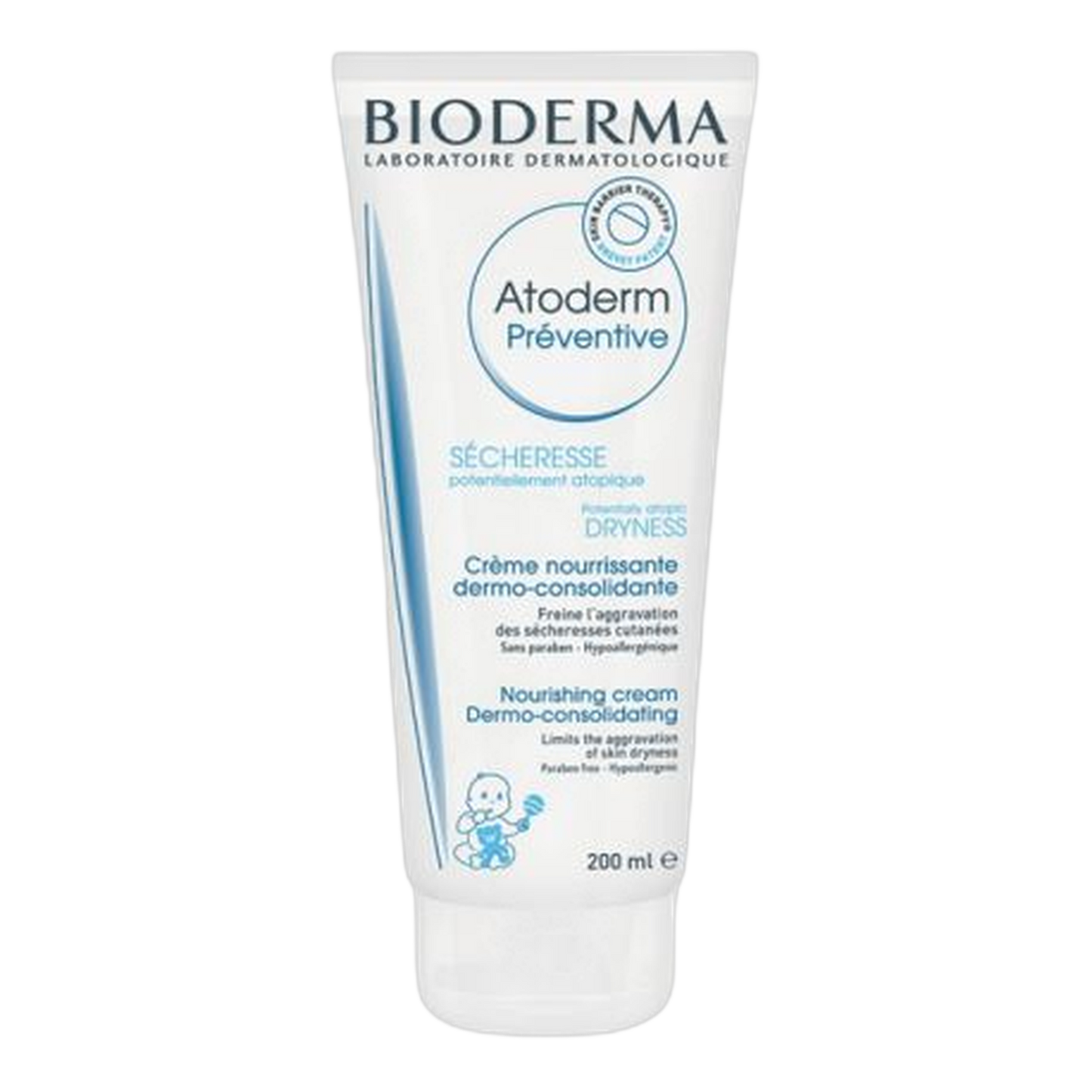 【BIODERMA】 ATODERM PREVENTIVE 200ml <6.8 fl oz>