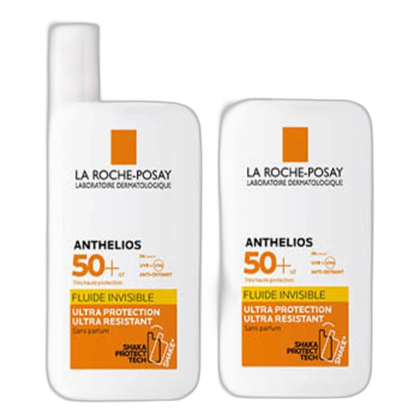 【La Roche-Posay】安得利欧斯 UVMune 400 隐形防晒液 SPF50+ 无香料 50 mL <1.7 fl oz> 2件套