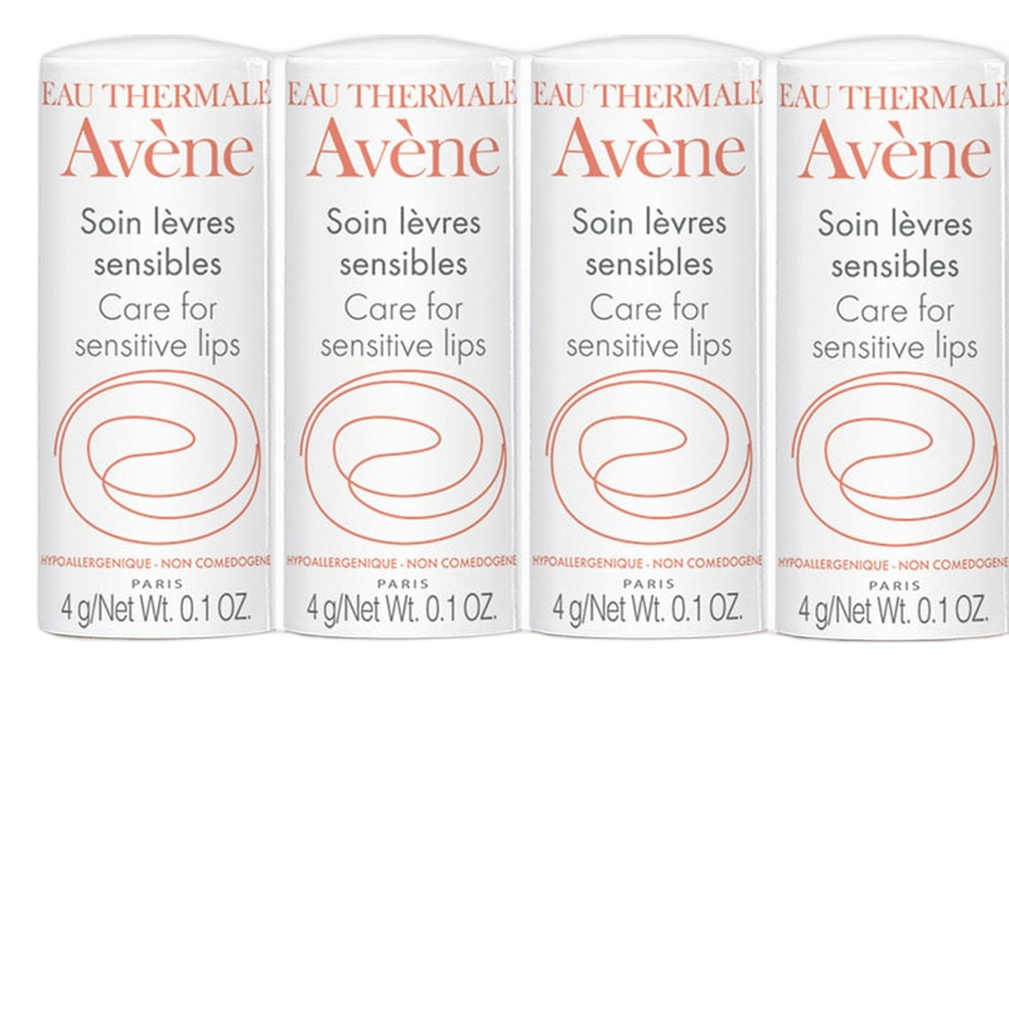 【AVENE】SOIN LEVRES SENSIBLES 4g <0.14 oz> 4pc