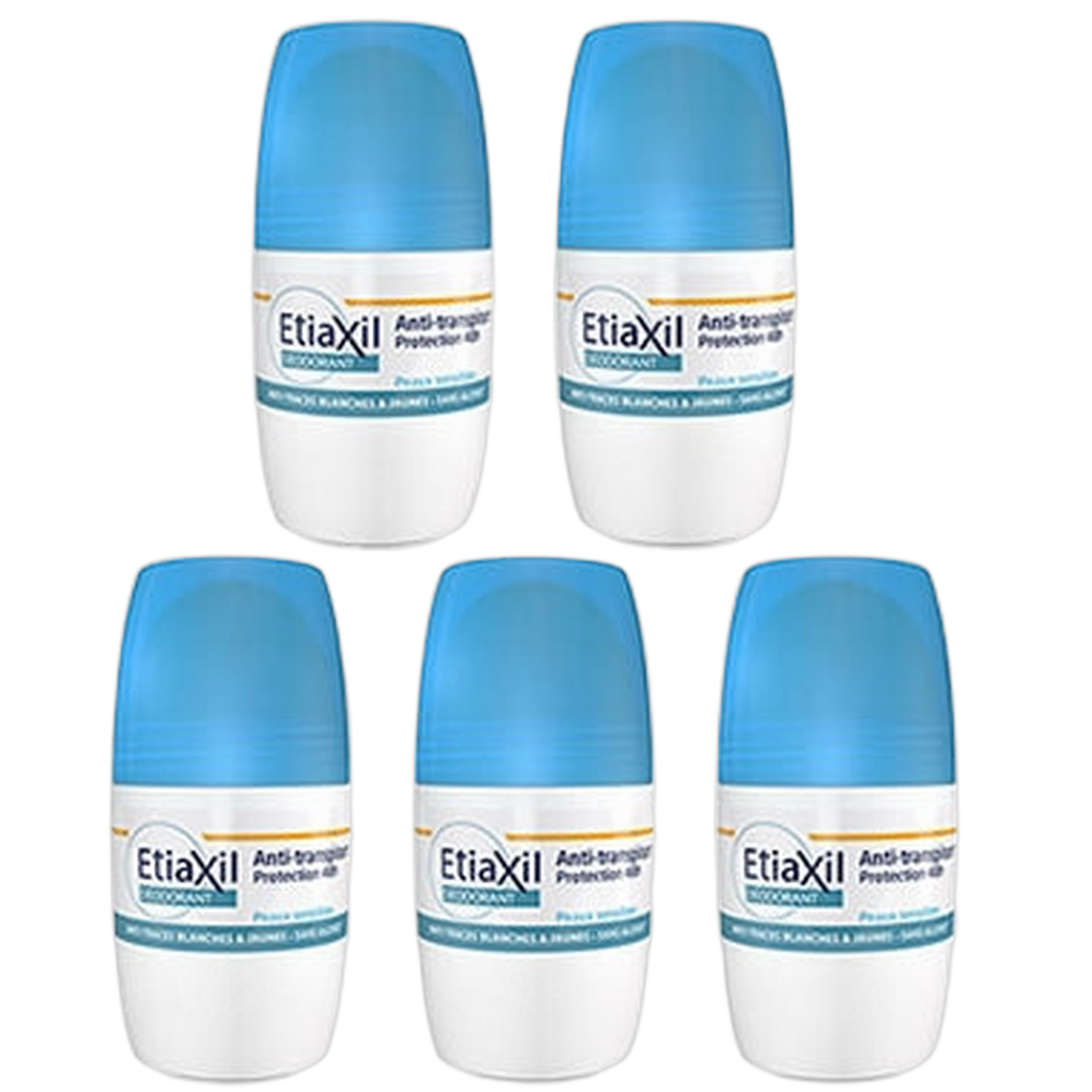 【Etiaxil】DEODORANT ANTI-TRANSPIRANT 48H 50ml <1.7 fl oz> 5pc