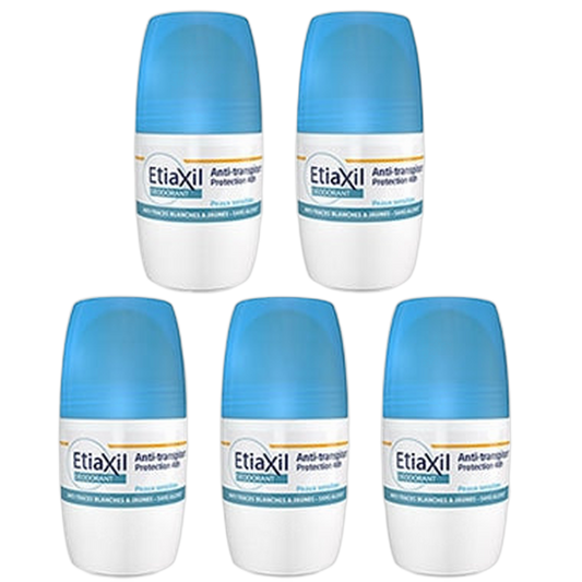【Etiaxil】デオドラント制汗剤 48時間 50ml <1.7 fl oz> 5個セット