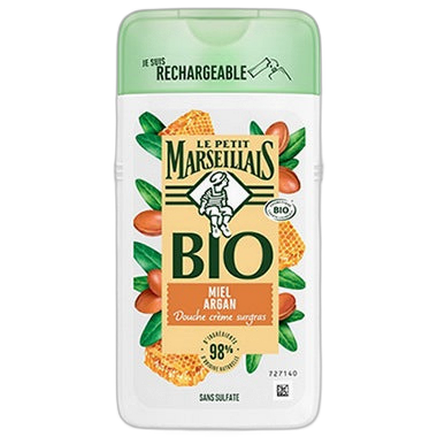 【Le Petit Marseillais】蜂蜜阿甘油沐浴乳 250 mL <8.5 fl oz>