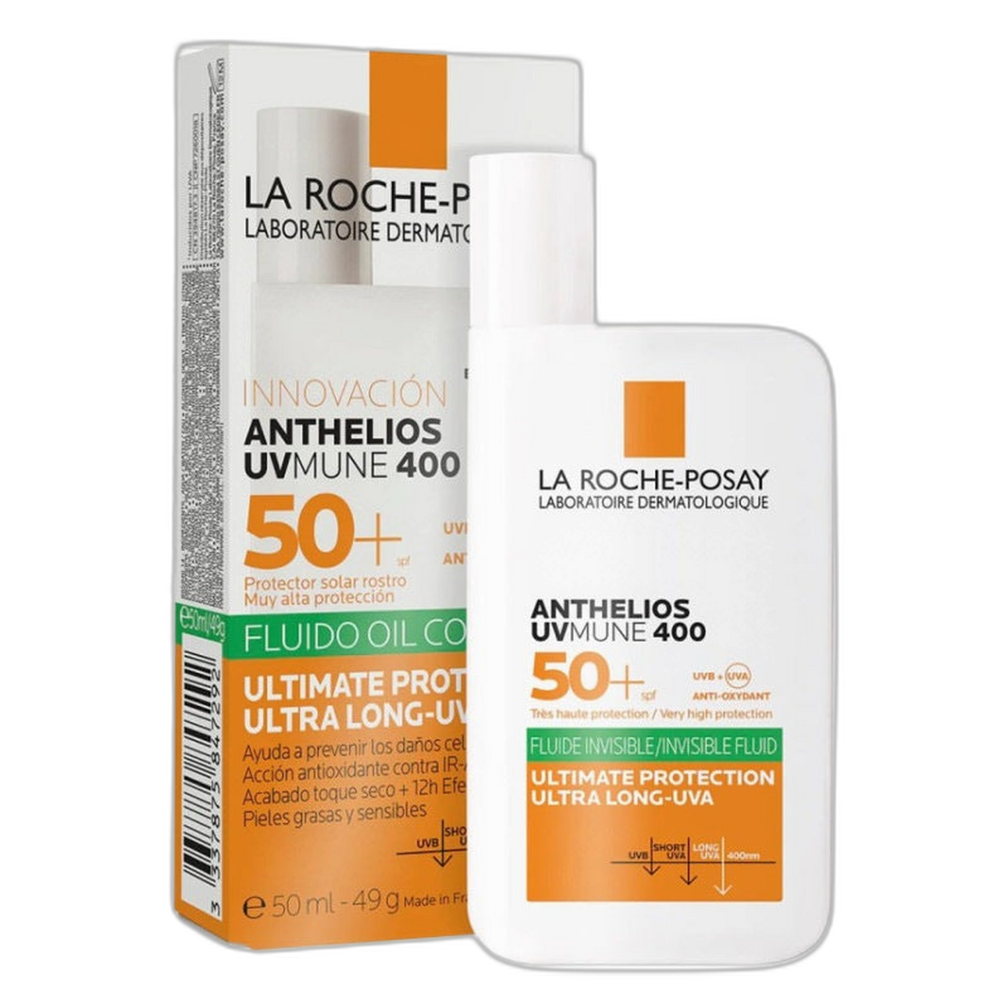 【La Roche-Posay】安得利歐斯 Uvmune 400 控油流體 50 mL <1.7 fl oz>