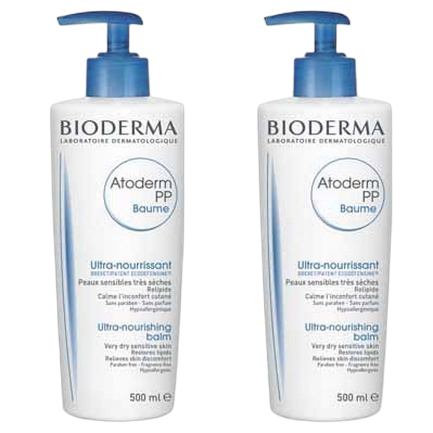 【BIODERMA】 ATODERM PP ANTI-RECIDIVE BAUME EMOLLIENT 500ml <16.9 fl oz> 2pc