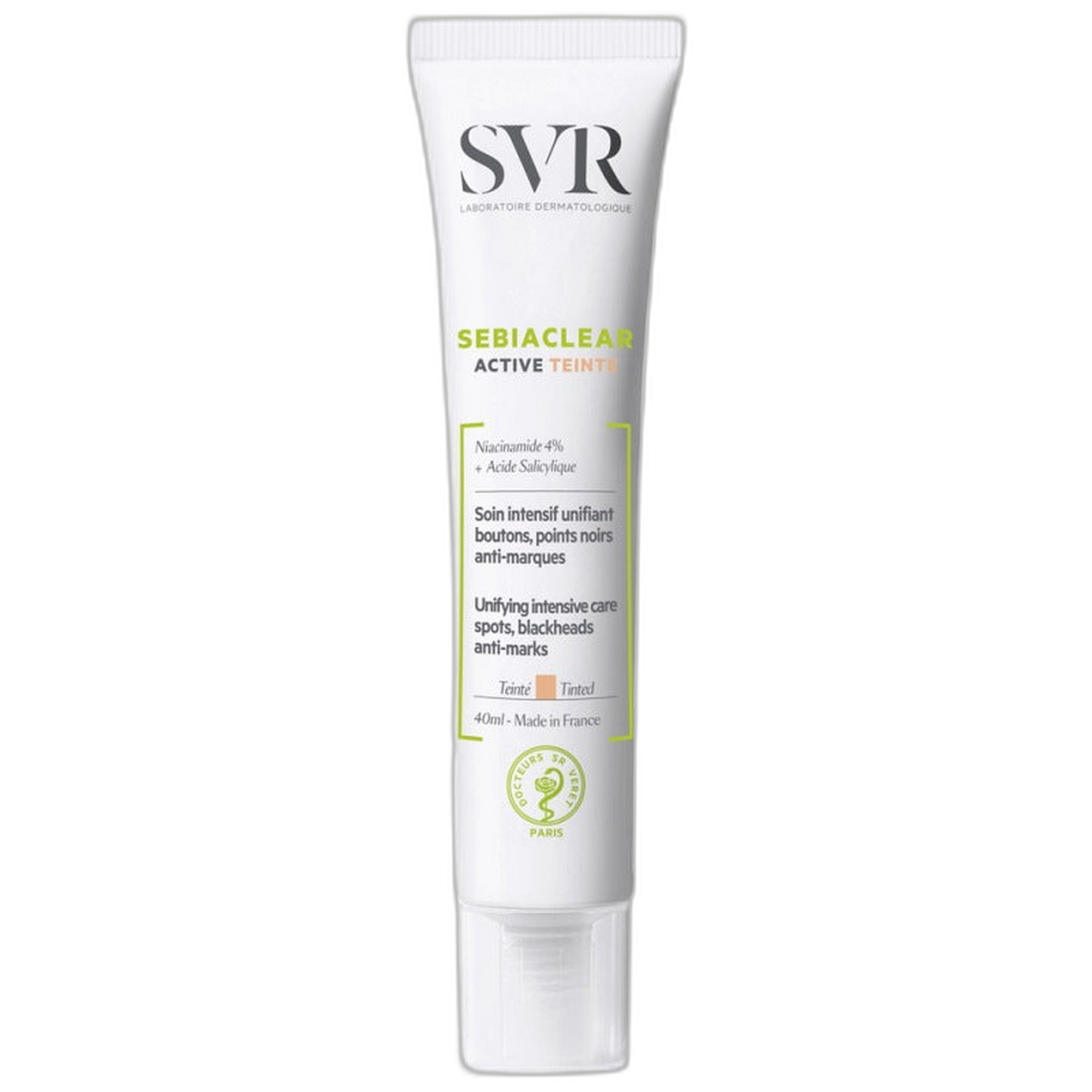 【SVR】Sebiaclear 活性有色面霜 40 mL <1.4 fl oz>