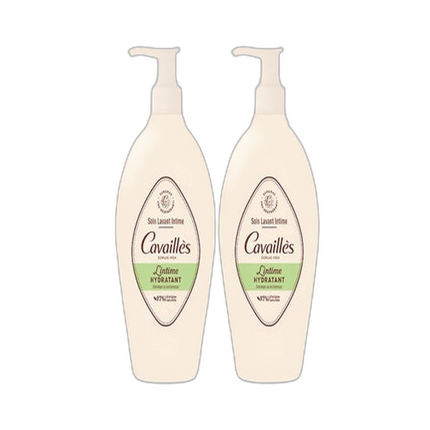 【Rogé Cavaillès】Intimate Hydrating Wash for Dryness 250 mL <8.5 fl oz> 2pc set