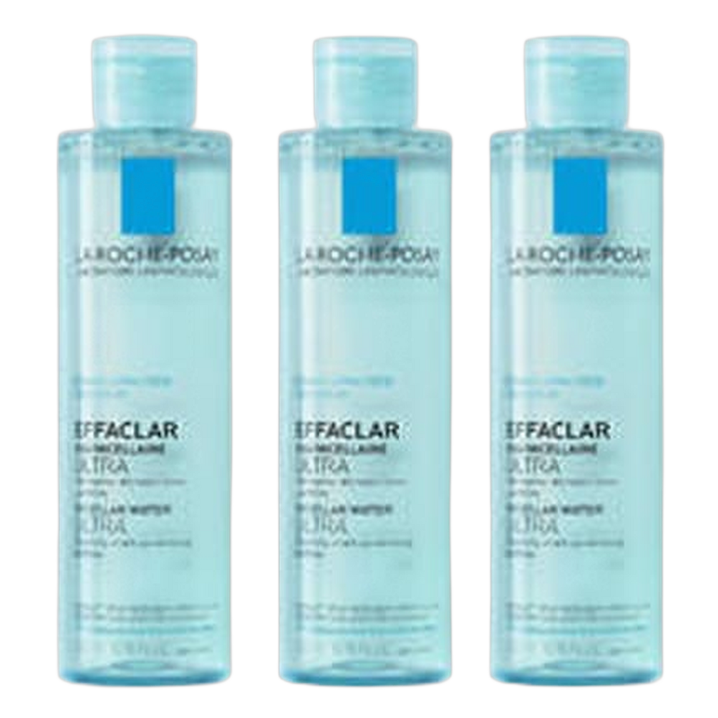 【LA ROCHE POSAY】EFFACLAR EAU MICELLAIRE ULTRA PURIFIANTE PEAUX GRASSES ET SENSIBLES 200ml <6.76 floz> 3pc