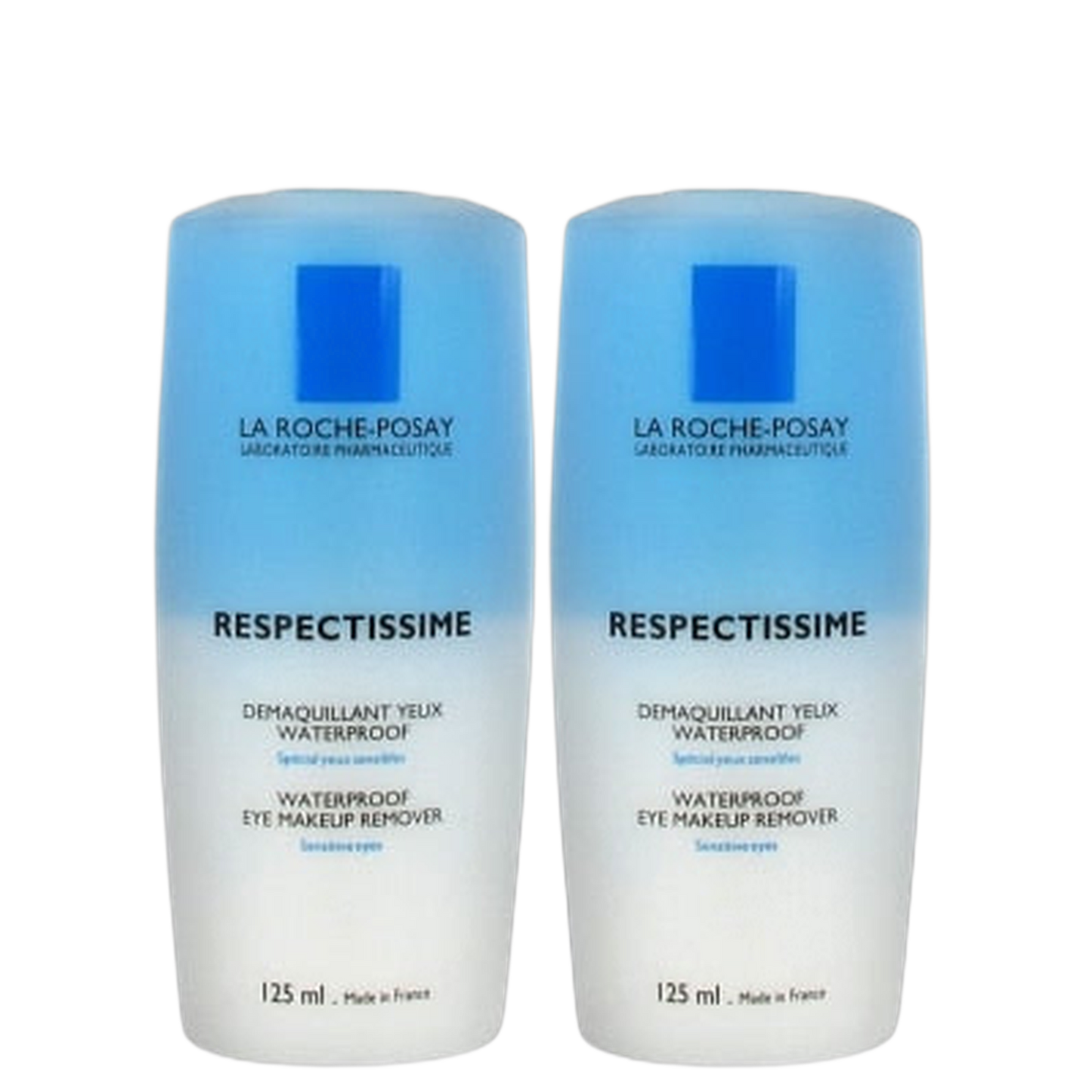 【LA ROCHE POSAY】RESPECTISSIME DEMAQUILLANT YEUX WATERPROOF 125ml <4.23 fl oz> 2pc