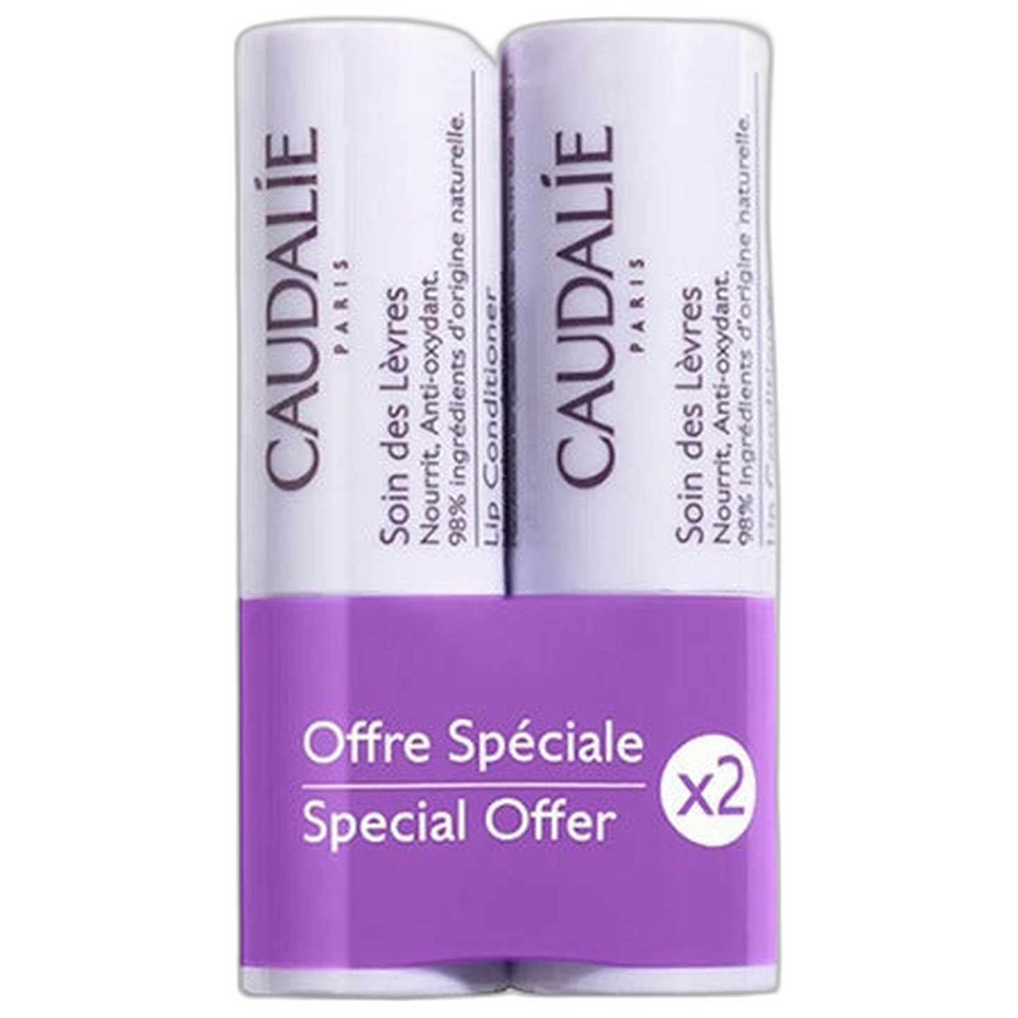 【Caudalie】维诺疗法唇部护理二件套 4.5 g <0.16 oz>