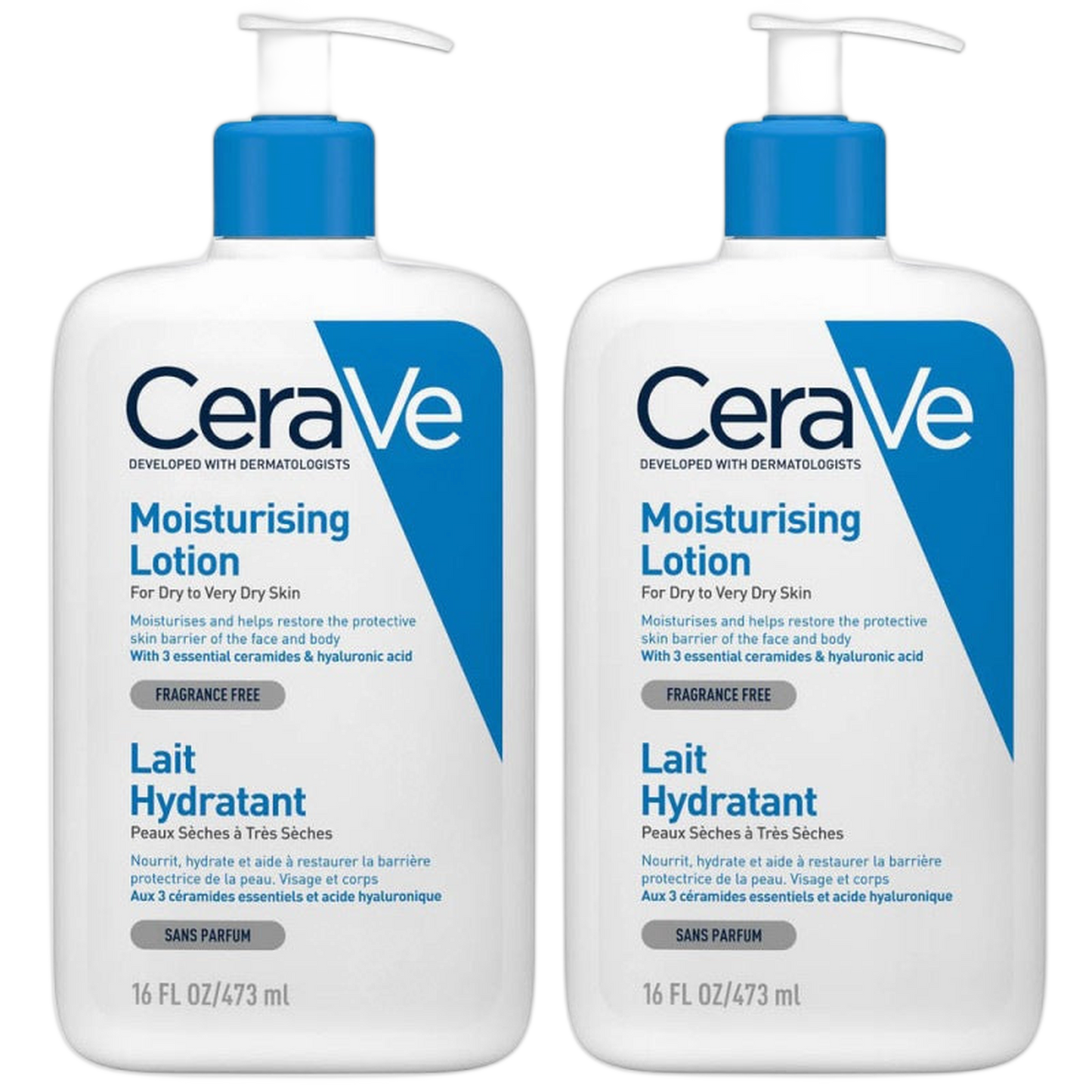 【CeraVe】 MOISTURISING LOTION 473ml <15.99 fl oz> 2pc
