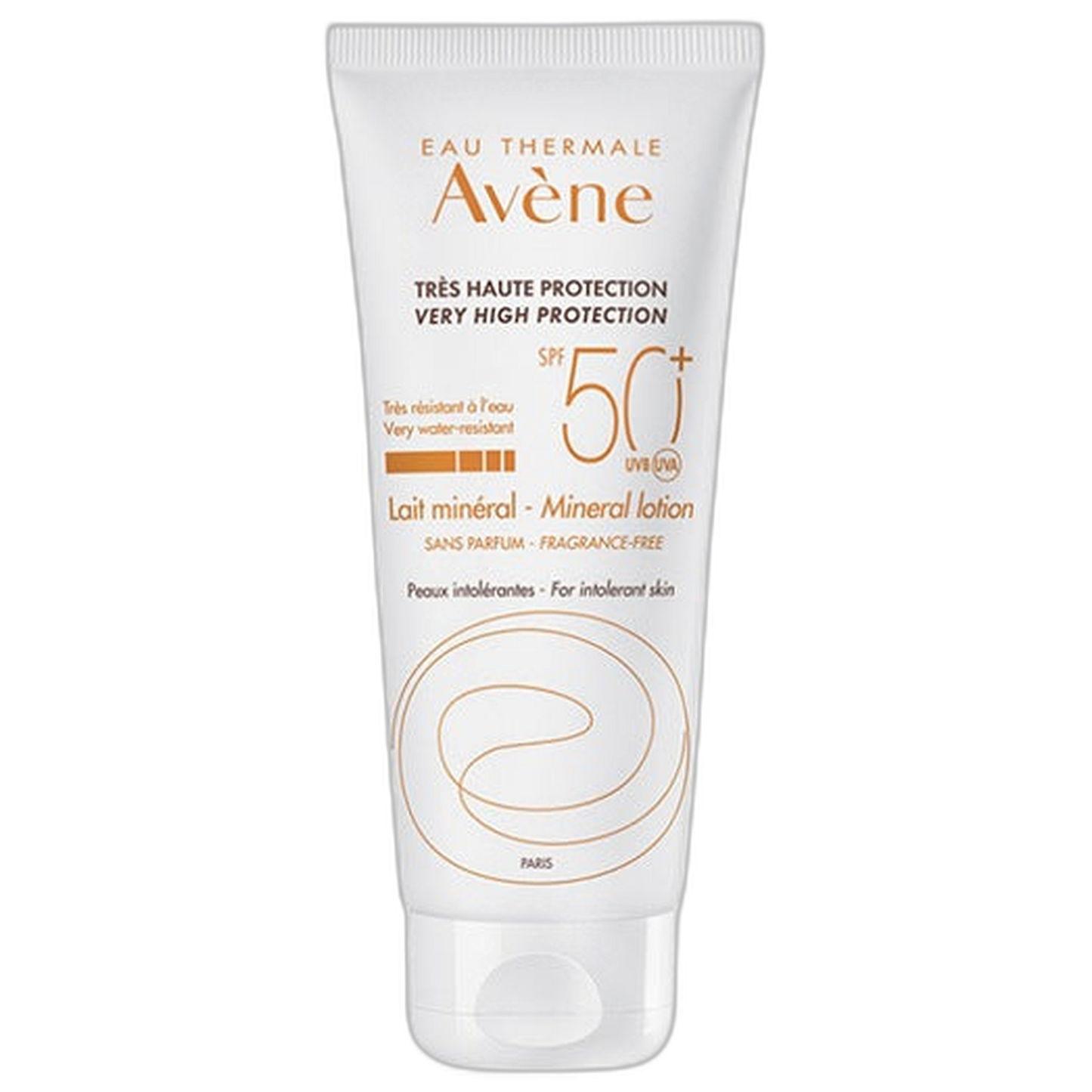 【Avène】矿物防晒乳 SPF50+ 适合敏感肌肤 100 mL <3.4 fl oz>