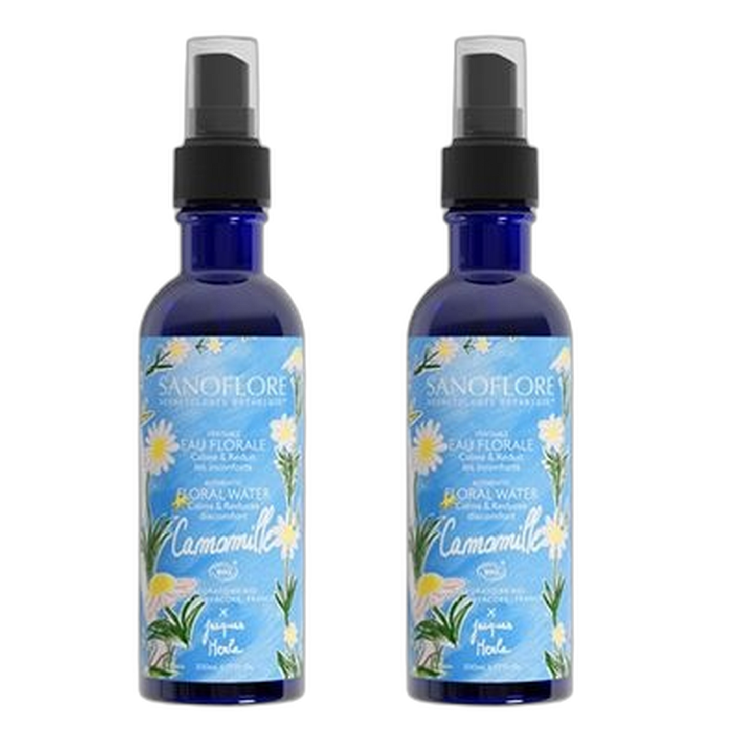 【Sanoflore】유기농 꽃수 카모마일 200 mL <6.8 fl oz> 2개 세트