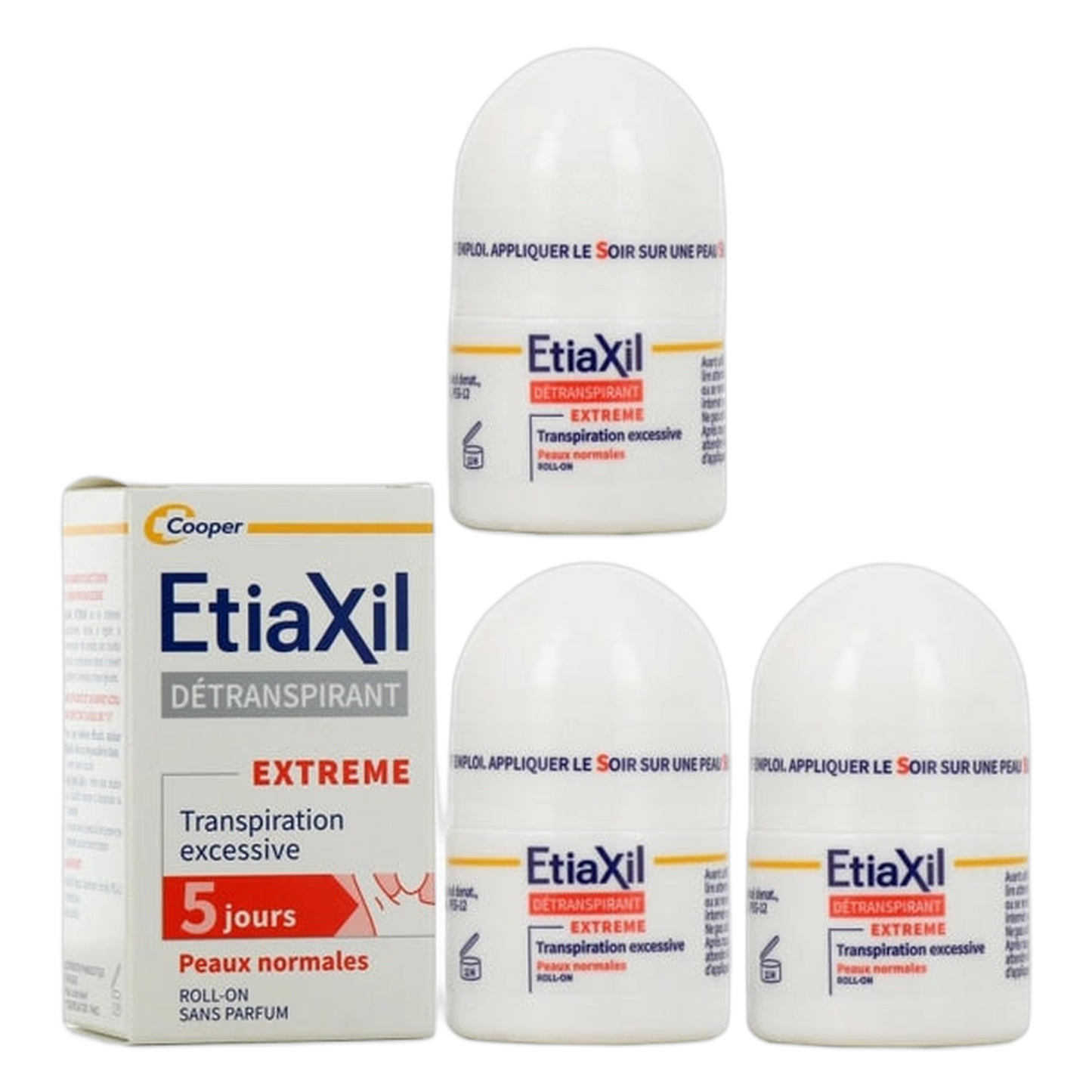 【Etiaxil】DETRANSPIRANT PEAUX NORMAL 15ml <0.5 fl oz> 3pc