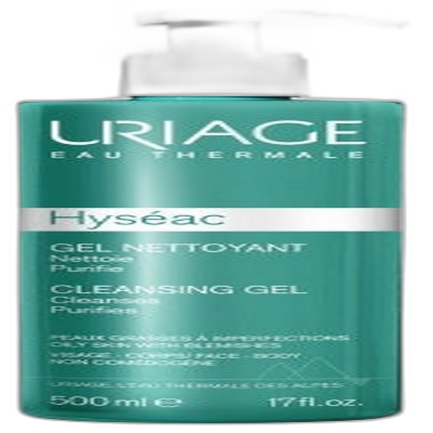 【Uriage】Hyséac 溫和潔膚凝膠 500 mL <16.9 fl oz>