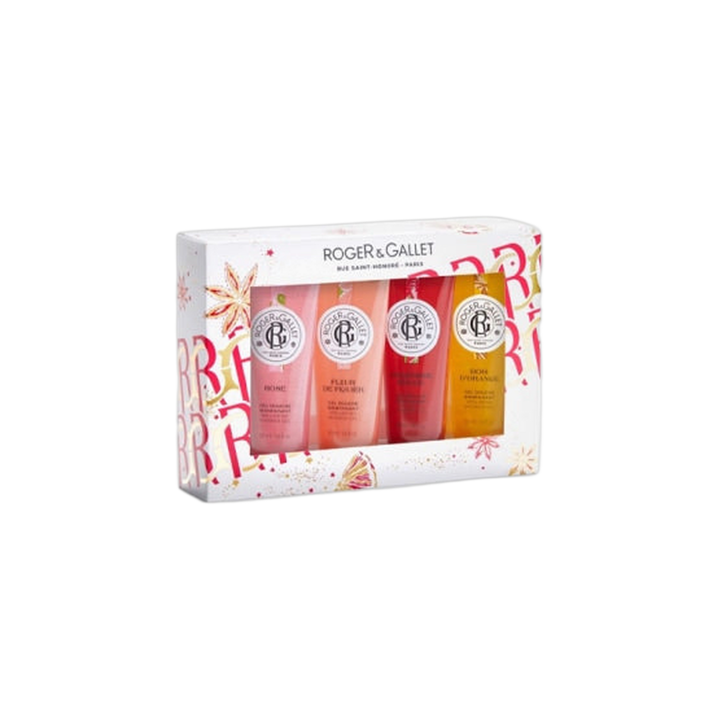 【ROGER & GALLET】COFFRET 4 GEL DOUCHE BIENFAISANTS COLLECTION 50ml <1.7 fl oz> 4pc set