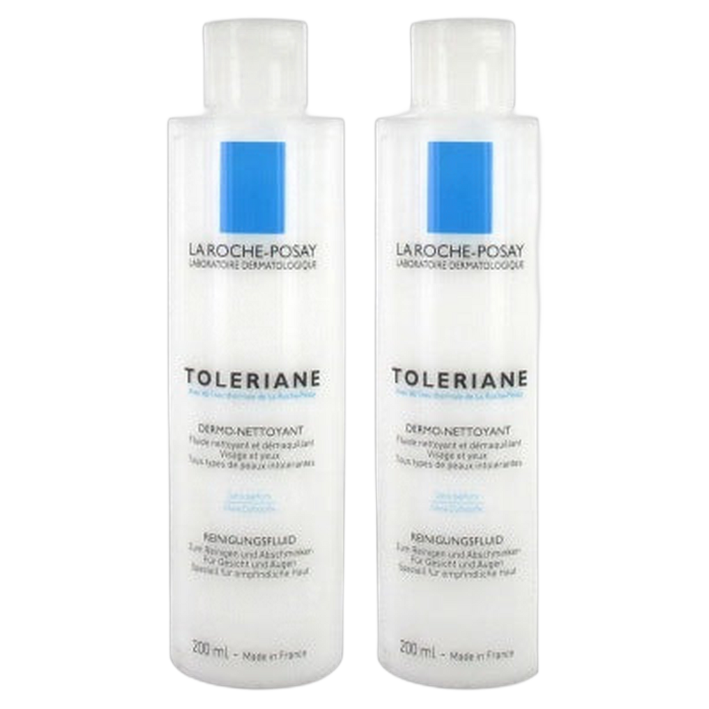 【LA ROCHE POSAY】TOLERIANE DERMO-NETTOYANT 200ml <6.76 fl oz> 2pc set